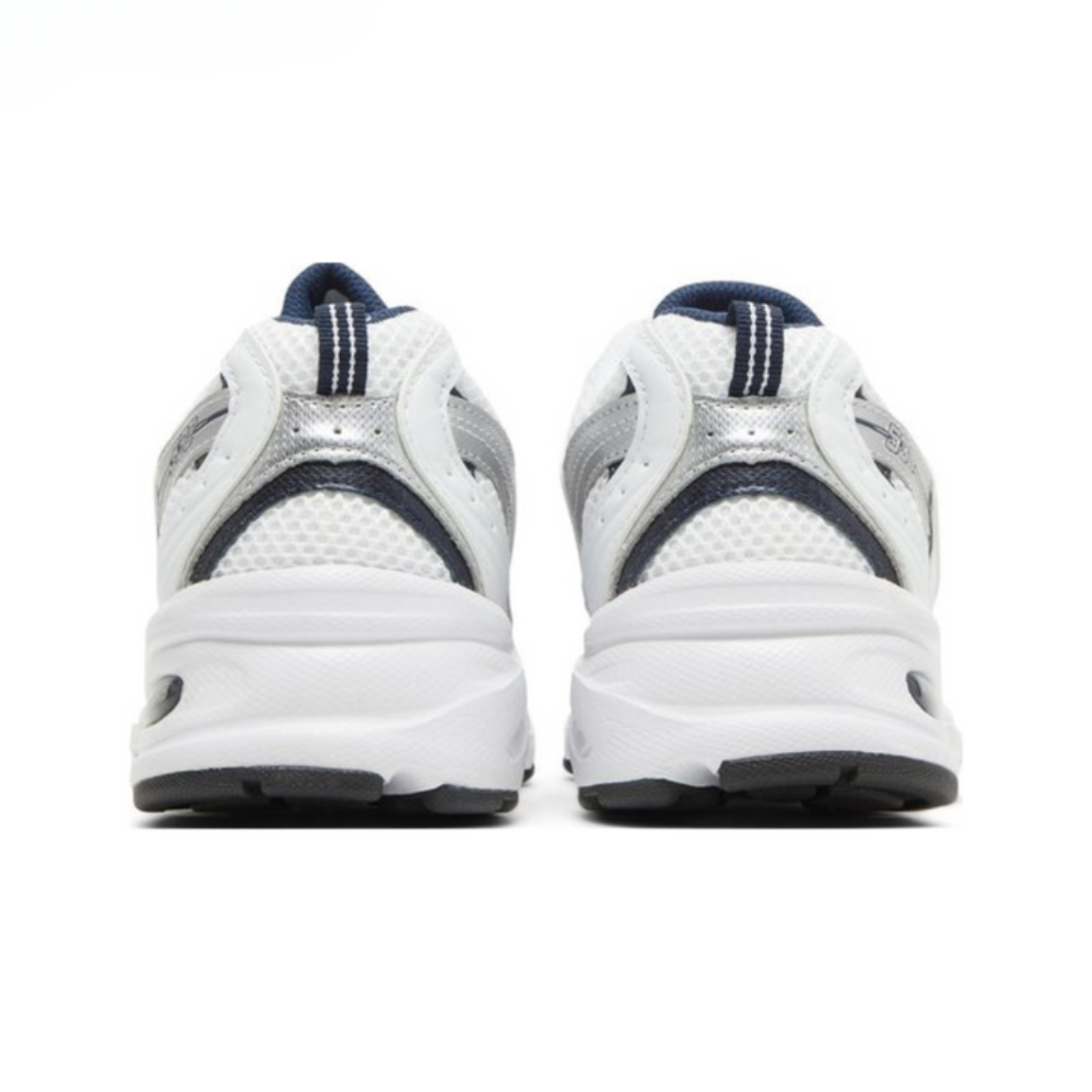 New Balance 530 White Silver Navy
