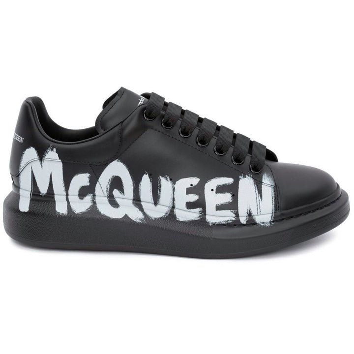 Alexander McQueen Graffiti black